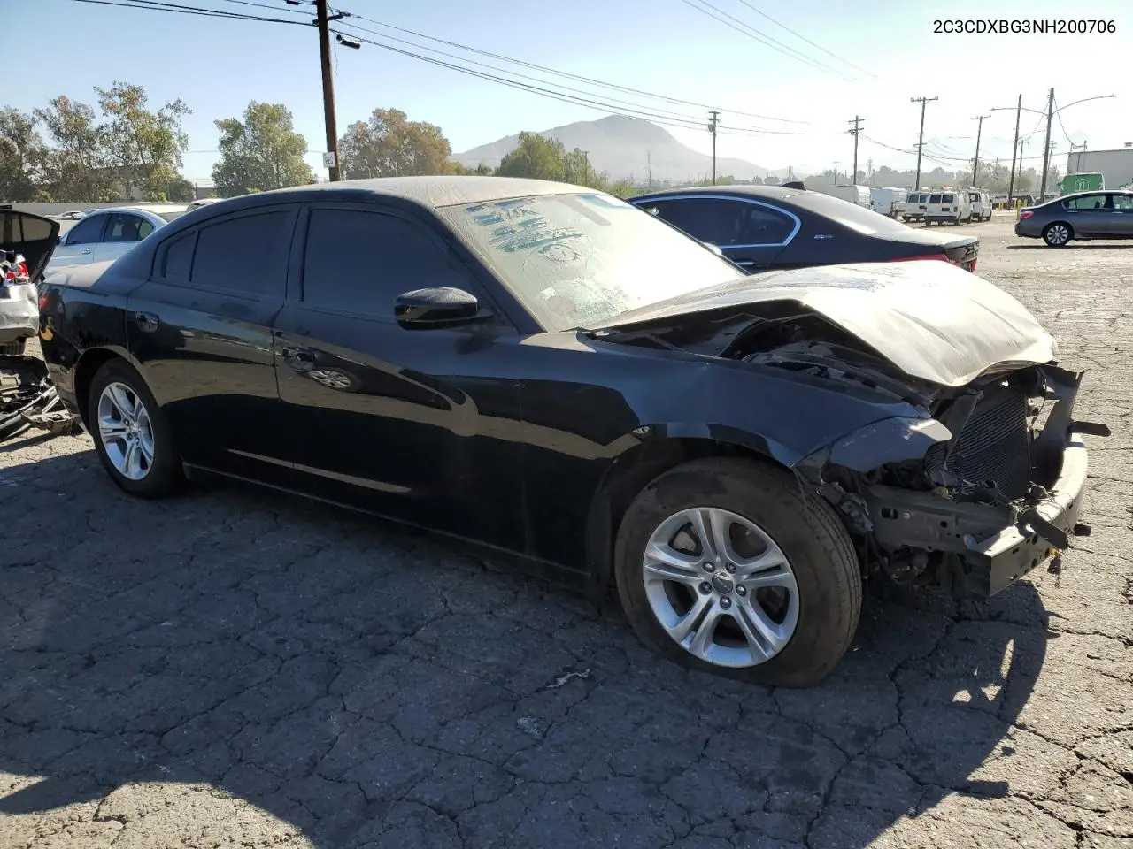 2C3CDXBG3NH200706 2022 Dodge Charger Sxt