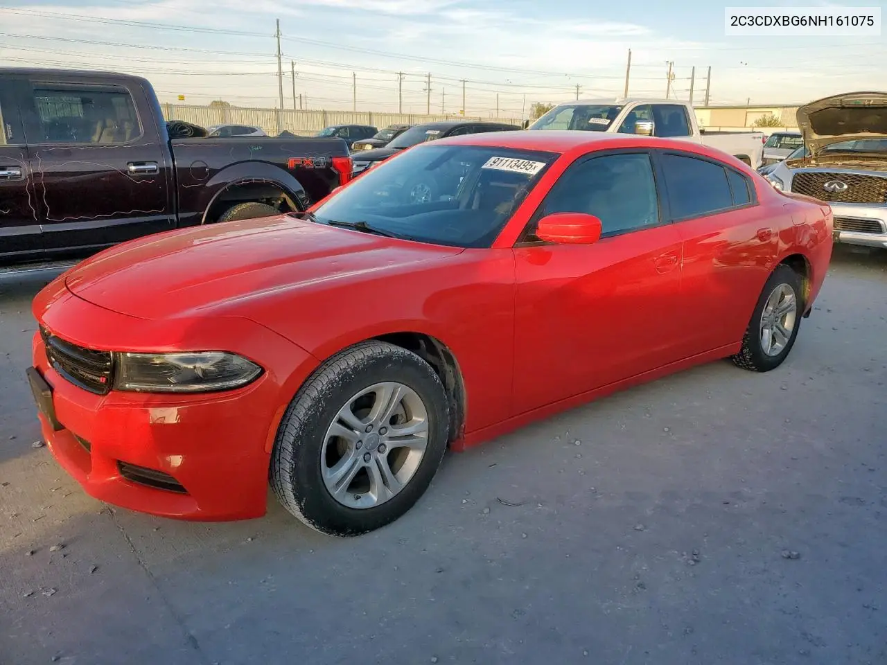 2C3CDXBG6NH161075 2022 Dodge Charger Sxt