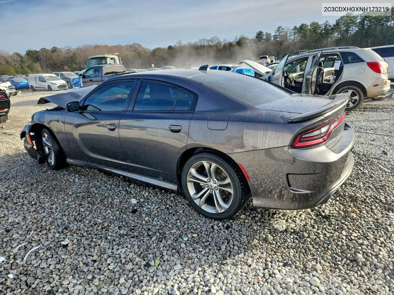 2C3CDXHGXNH173219 2022 Dodge Charger Gt