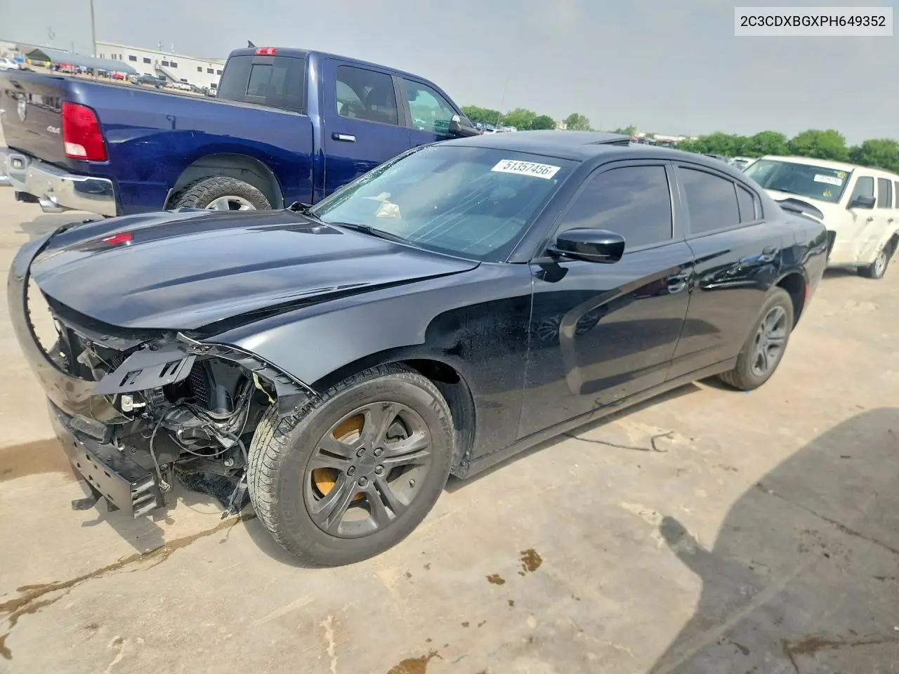 2C3CDXBGXPH649352 2023 Dodge Charger Sxt