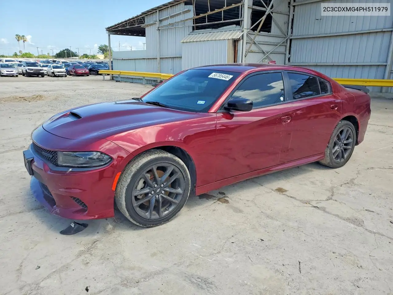 2023 Dodge Charger Gt VIN: 2C3CDXMG4PH511979 Lot: 56785446