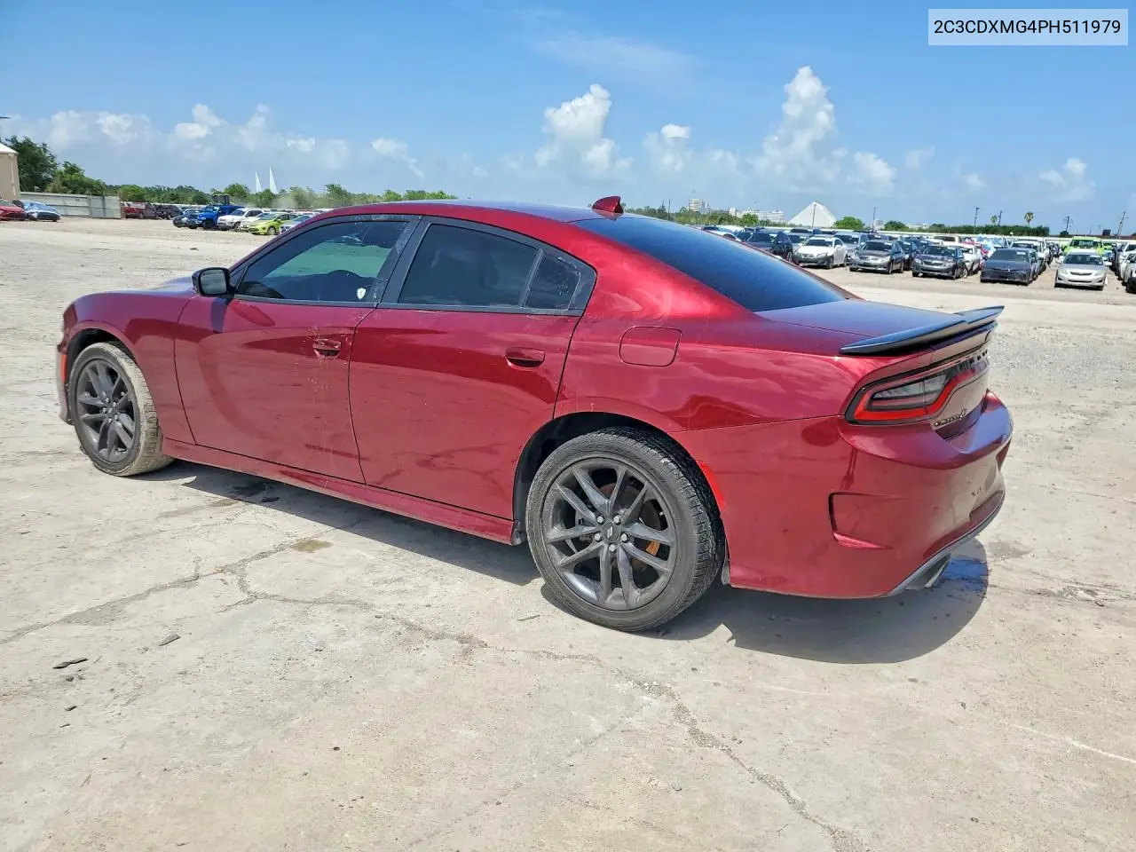 2023 Dodge Charger Gt VIN: 2C3CDXMG4PH511979 Lot: 56785446