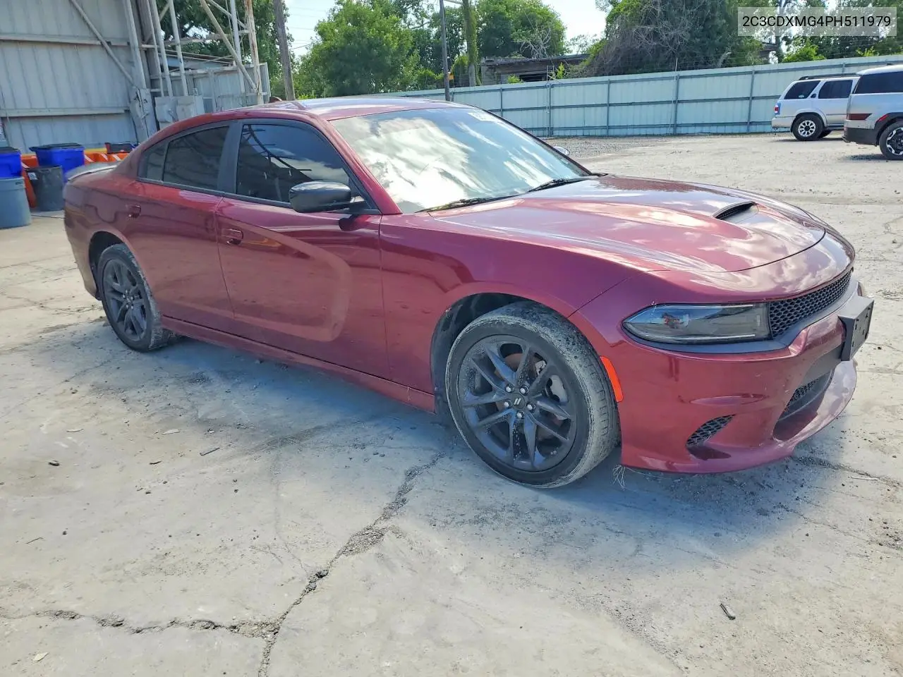 2023 Dodge Charger Gt VIN: 2C3CDXMG4PH511979 Lot: 56785446