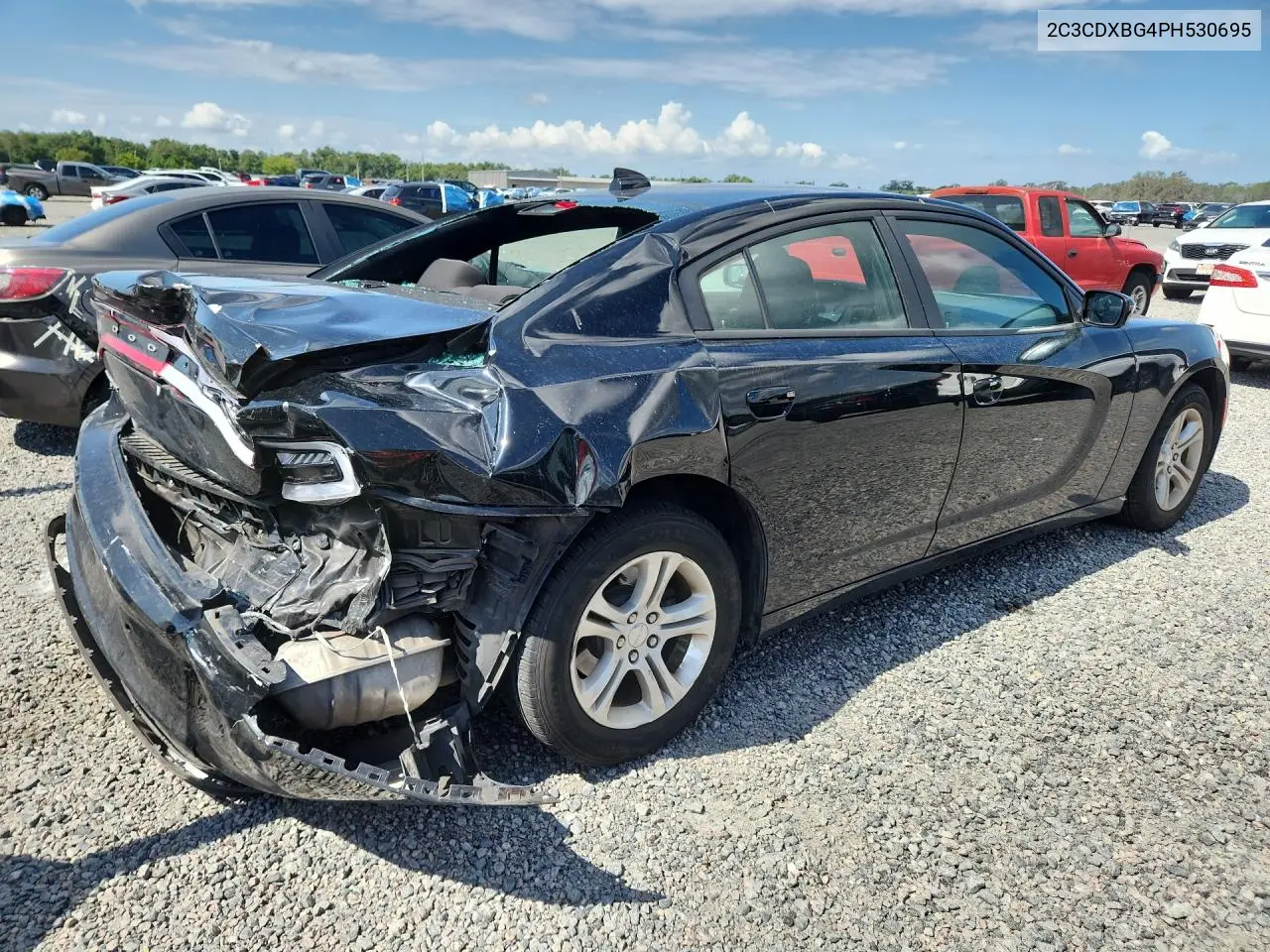 2023 Dodge Charger Sxt VIN: 2C3CDXBG4PH530695 Lot: 56943256