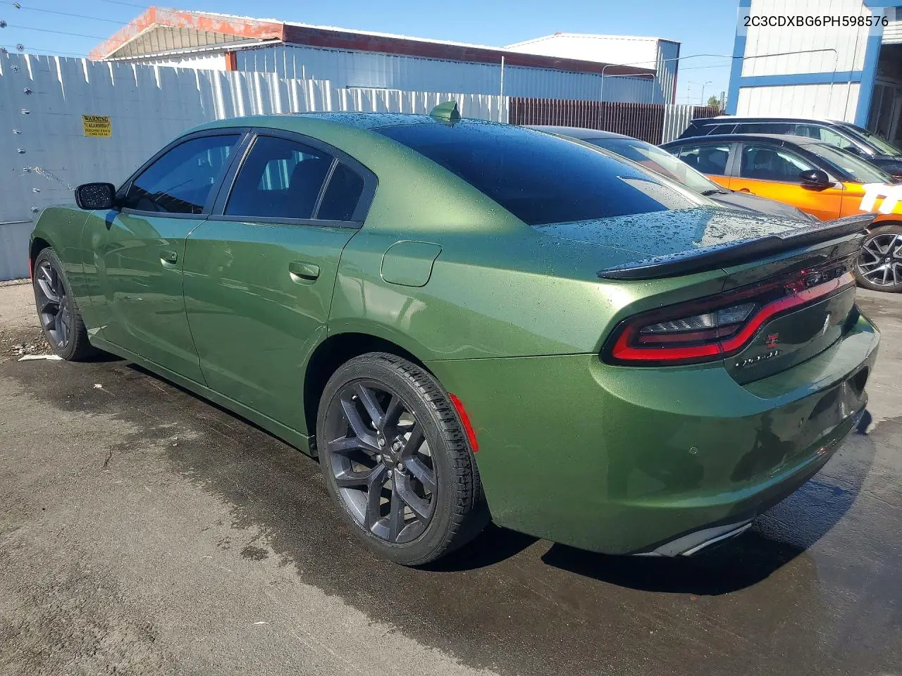 2023 Dodge Charger Sxt VIN: 2C3CDXBG6PH598576 Lot: 59672006