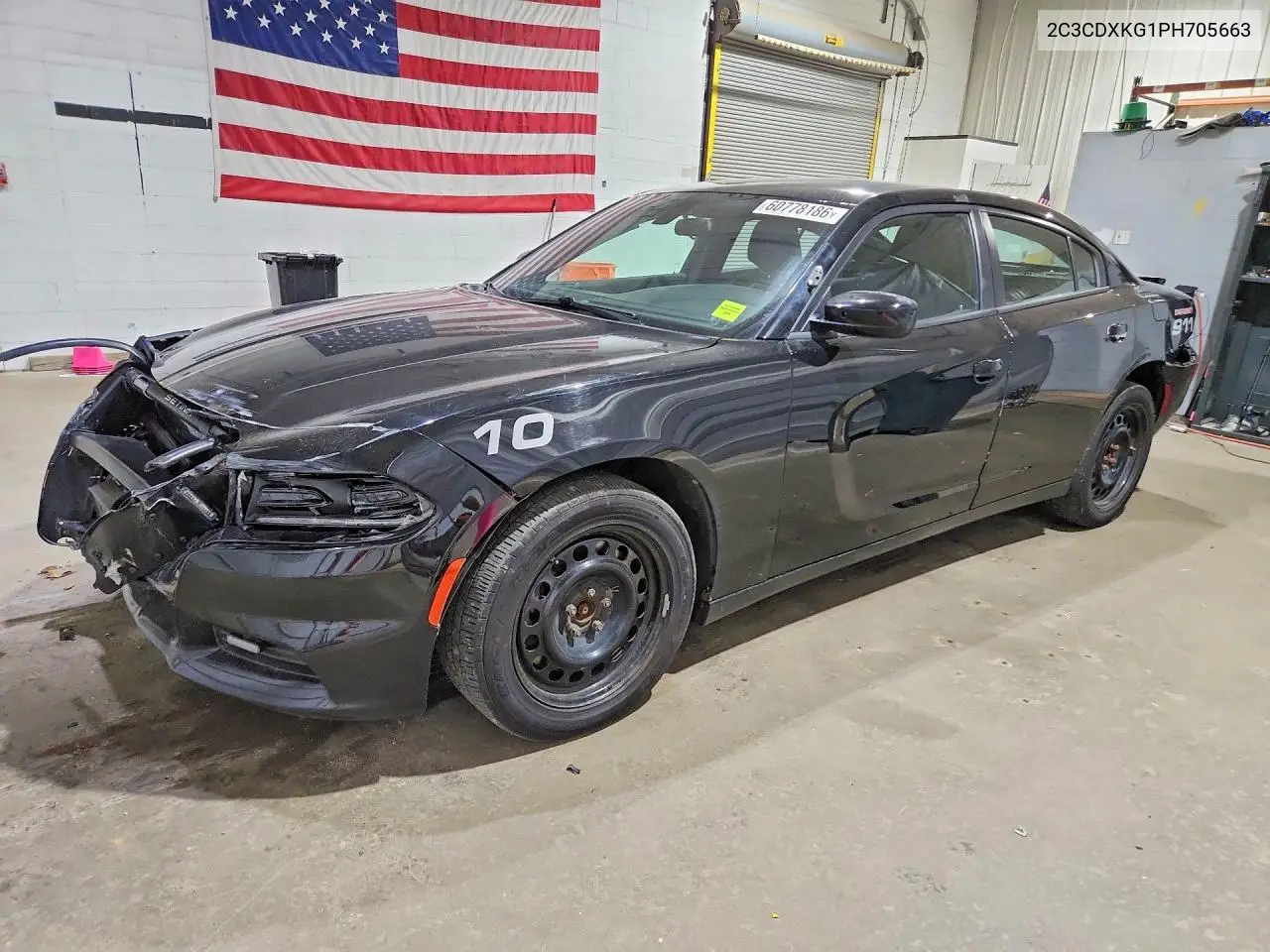 2023 Dodge Charger VIN: 2C3CDXKG1PH705663 Lot: 60778186