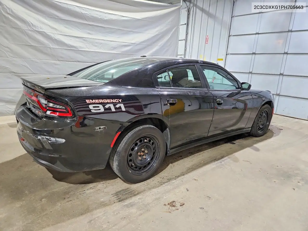 2023 Dodge Charger VIN: 2C3CDXKG1PH705663 Lot: 60778186