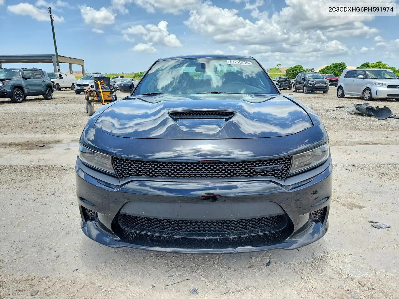 2023 Dodge Charger Gt VIN: 2C3CDXHG6PH591974 Lot: 61216776