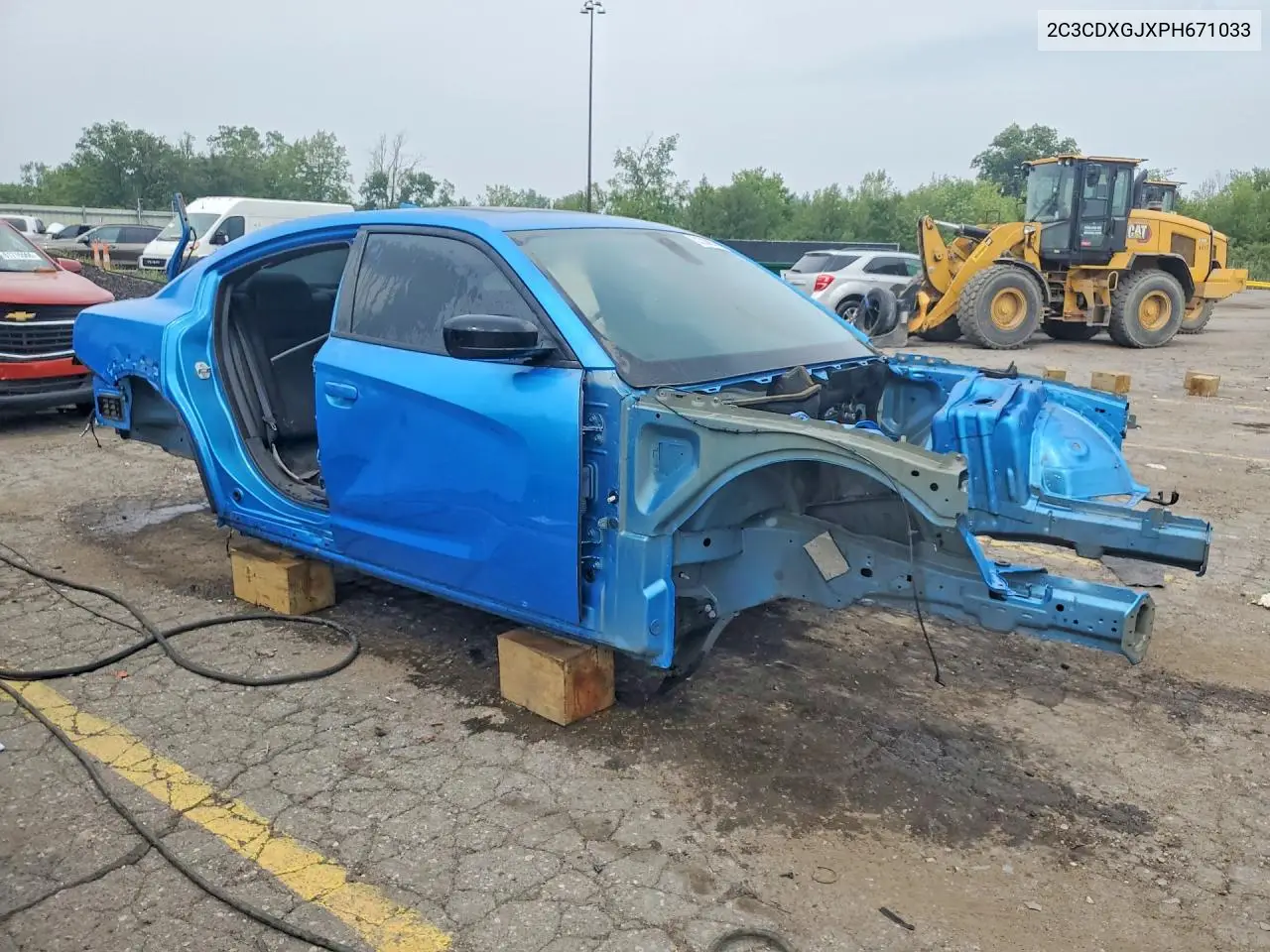 2023 Dodge Charger Scat Pack VIN: 2C3CDXGJXPH671033 Lot: 61303936