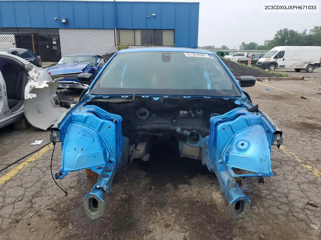 2023 Dodge Charger Scat Pack VIN: 2C3CDXGJXPH671033 Lot: 61303936