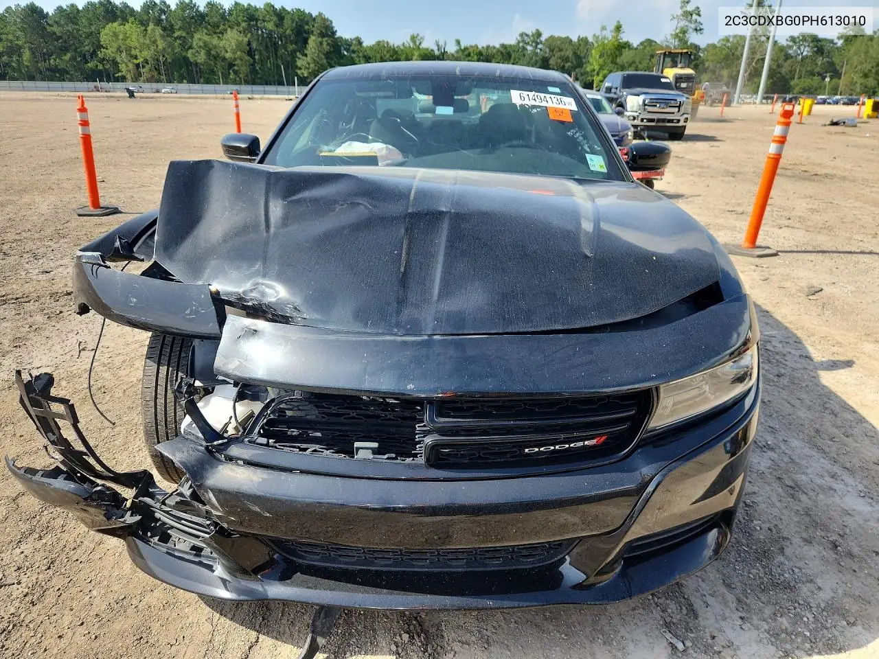 2023 Dodge Charger Sxt VIN: 2C3CDXBG0PH613010 Lot: 61494136