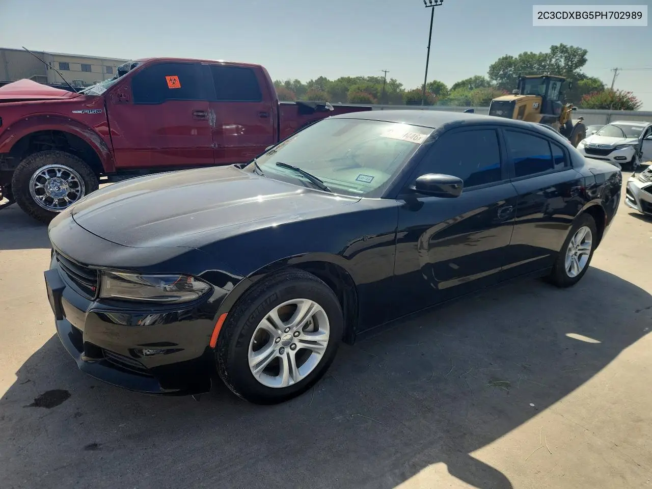 2023 Dodge Charger Sxt VIN: 2C3CDXBG5PH702989 Lot: 61499446