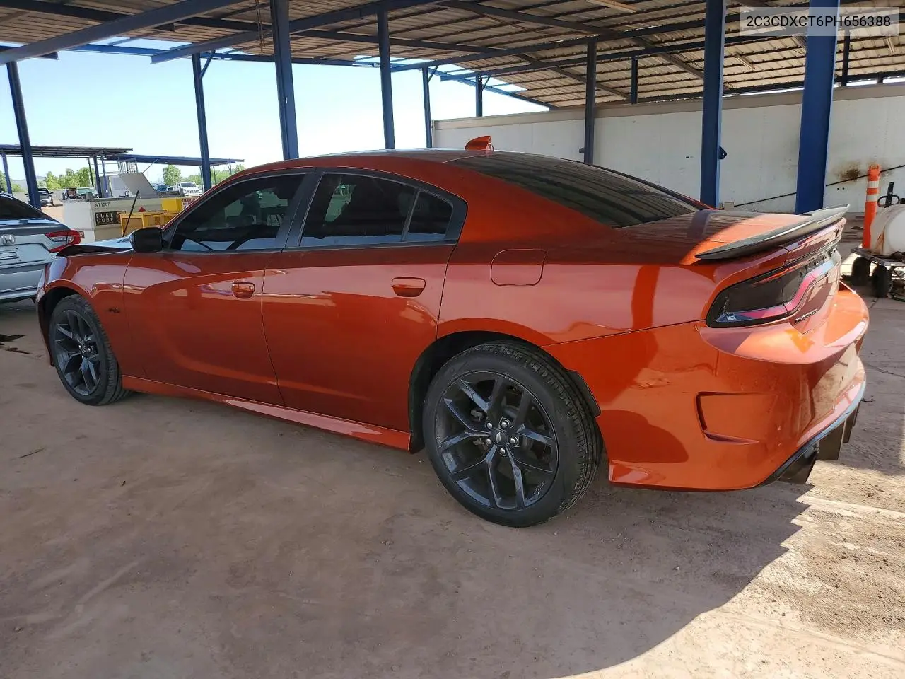 2023 Dodge Charger R/T VIN: 2C3CDXCT6PH656388 Lot: 61889436