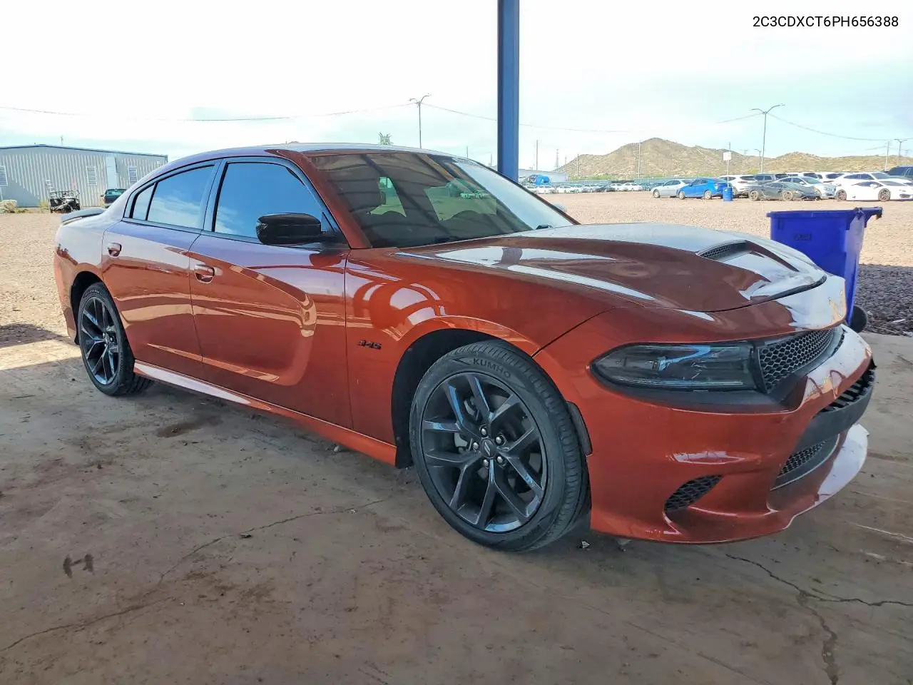 2023 Dodge Charger R/T VIN: 2C3CDXCT6PH656388 Lot: 61889436