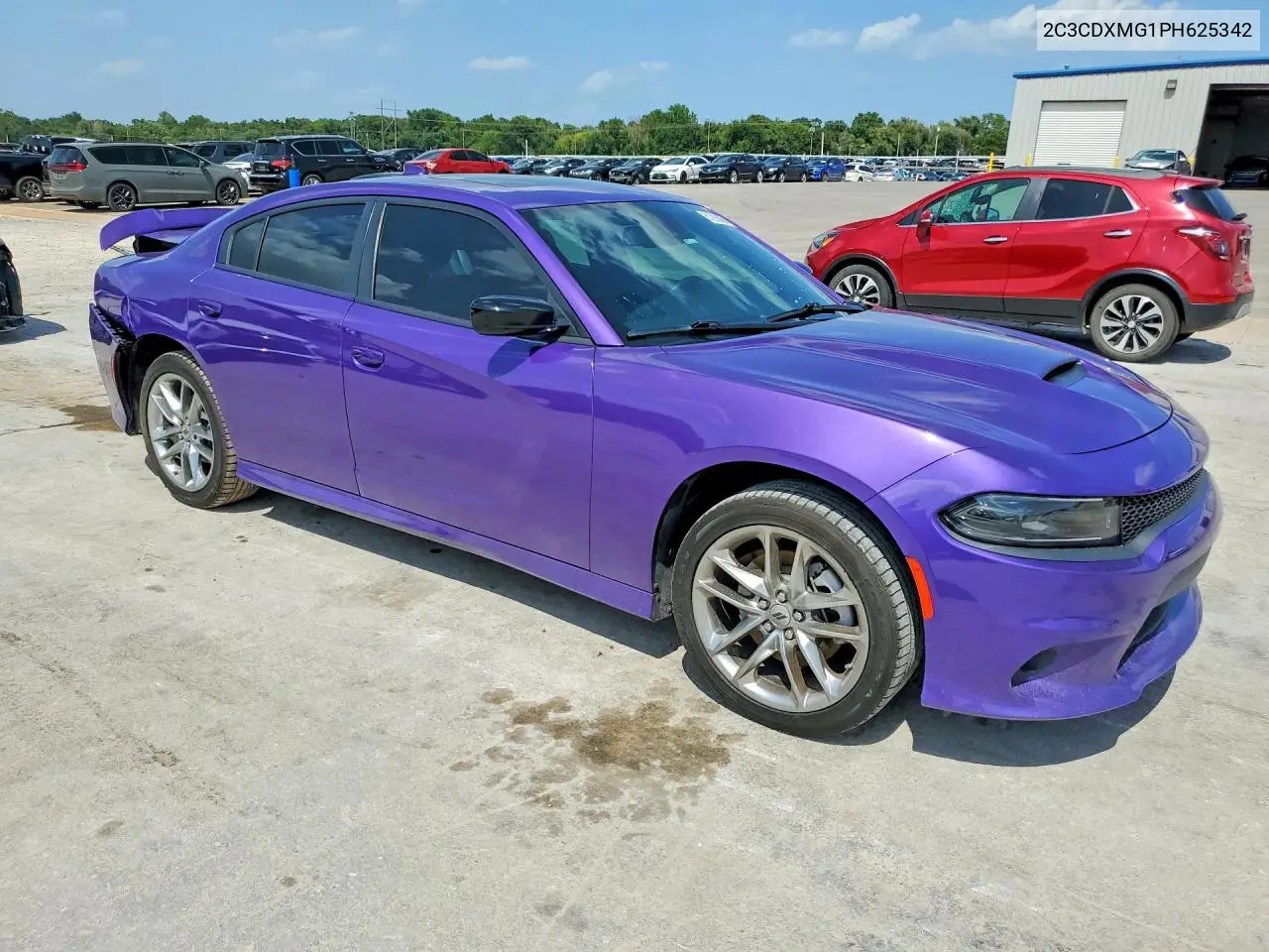 2023 Dodge Charger Gt VIN: 2C3CDXMG1PH625342 Lot: 61890866