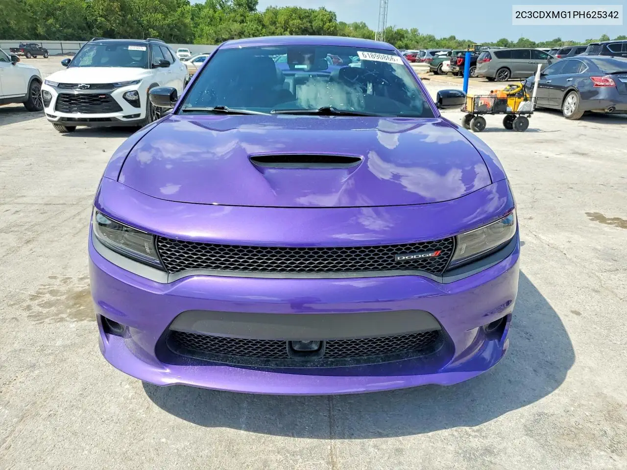 2023 Dodge Charger Gt VIN: 2C3CDXMG1PH625342 Lot: 61890866