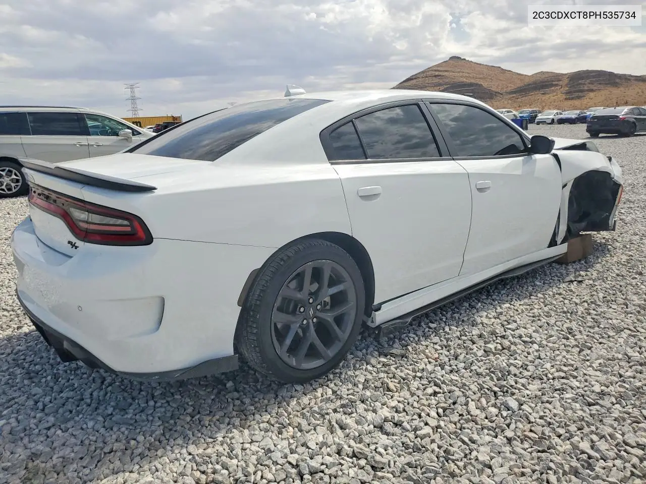 2023 Dodge Charger R/T VIN: 2C3CDXCT8PH535734 Lot: 61972556