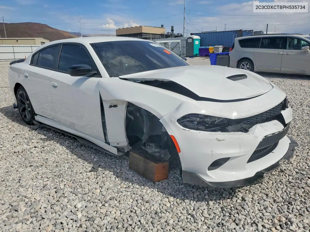 2023 Dodge Charger R/T VIN: 2C3CDXCT8PH535734 Lot: 61972556
