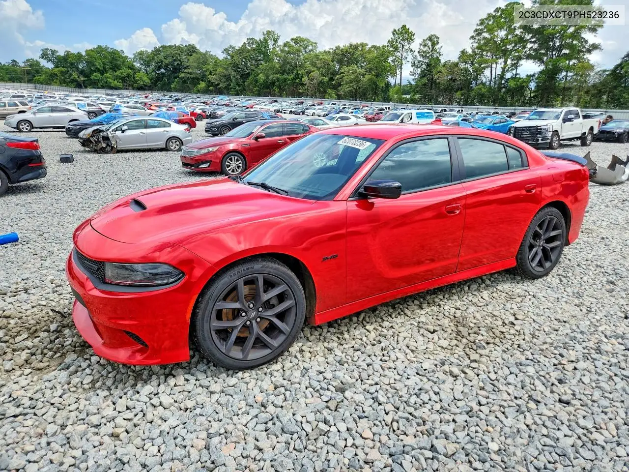 2023 Dodge Charger R/T VIN: 2C3CDXCT9PH523236 Lot: 62070236