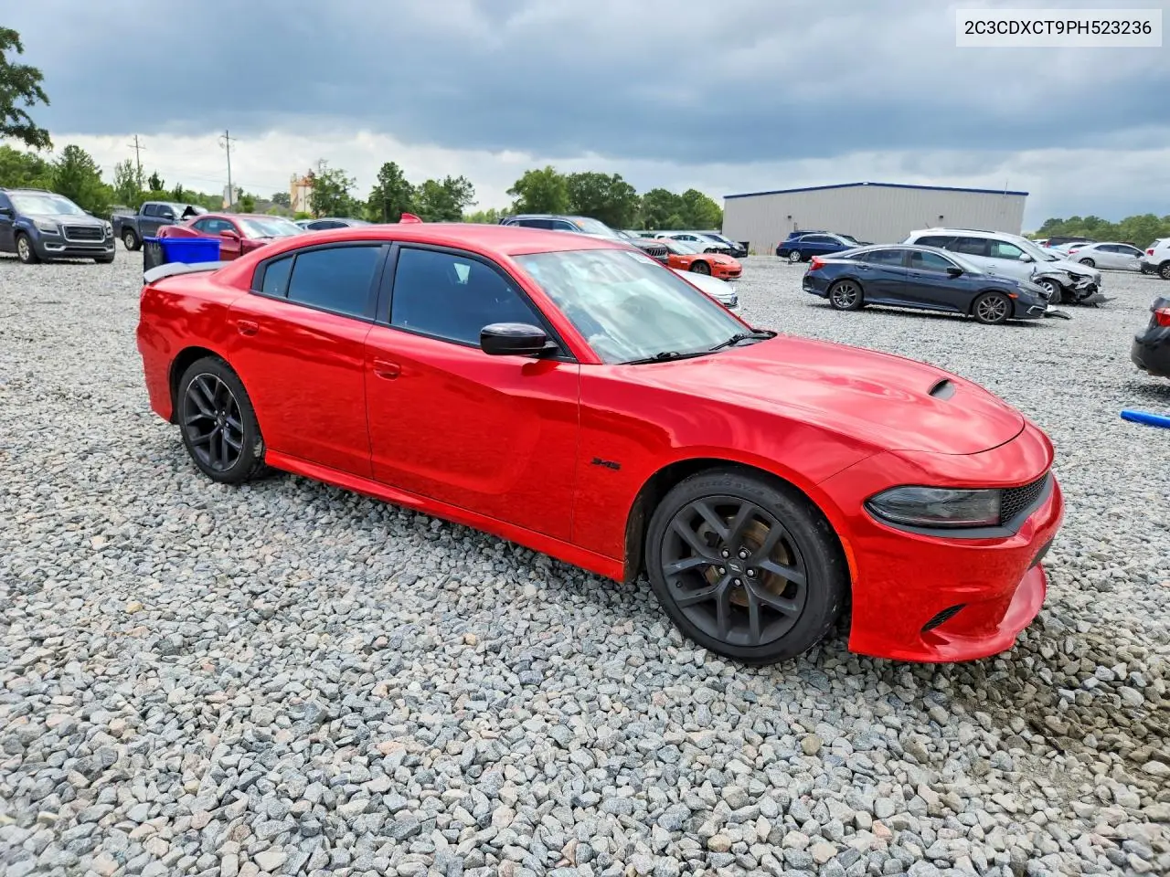 2023 Dodge Charger R/T VIN: 2C3CDXCT9PH523236 Lot: 62070236