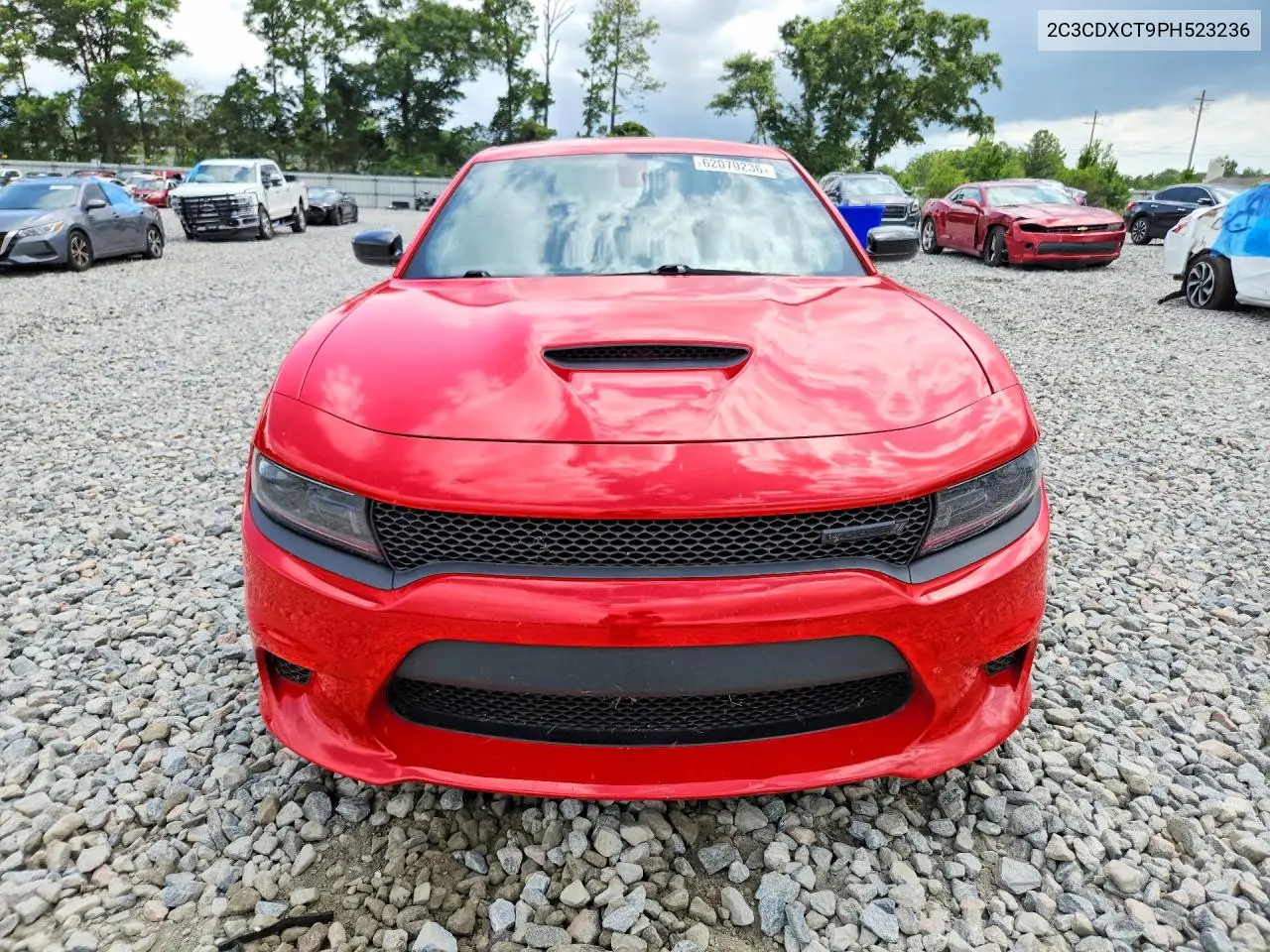 2023 Dodge Charger R/T VIN: 2C3CDXCT9PH523236 Lot: 62070236