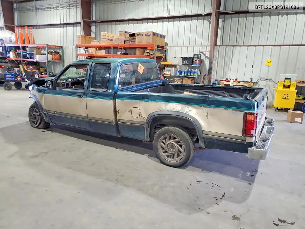 1993 Dodge Dakota VIN: 1B7FL23X8PS191686 Lot: 85614325