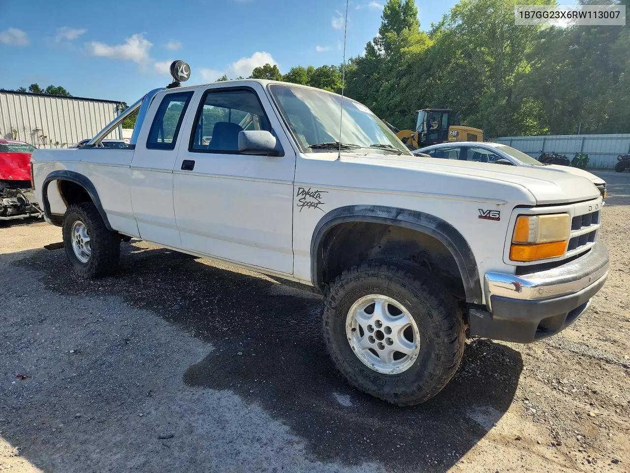 1994 Dodge Dakota VIN: 1B7GG23X6RW113007 Lot: 59132416