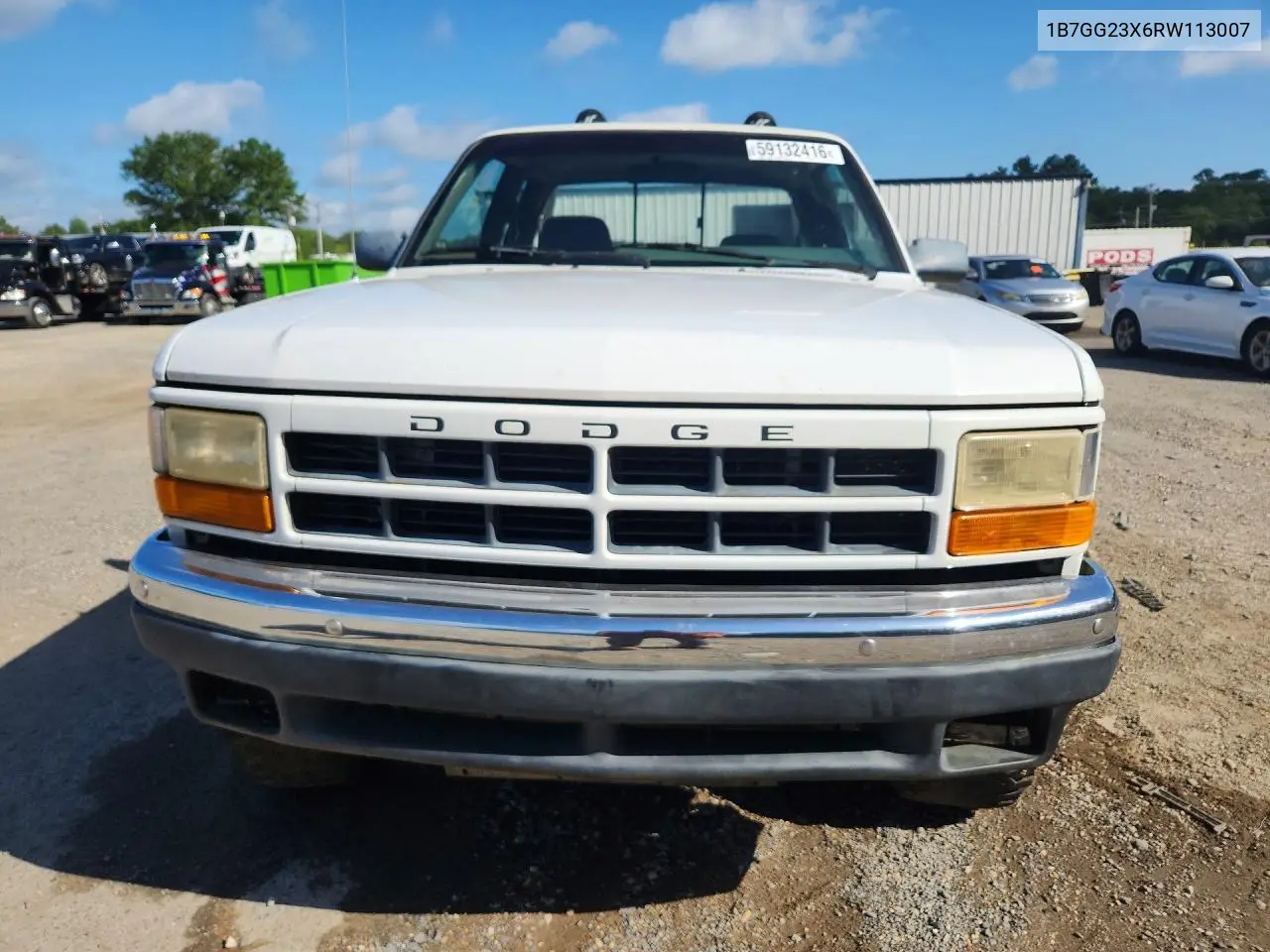 1994 Dodge Dakota VIN: 1B7GG23X6RW113007 Lot: 59132416