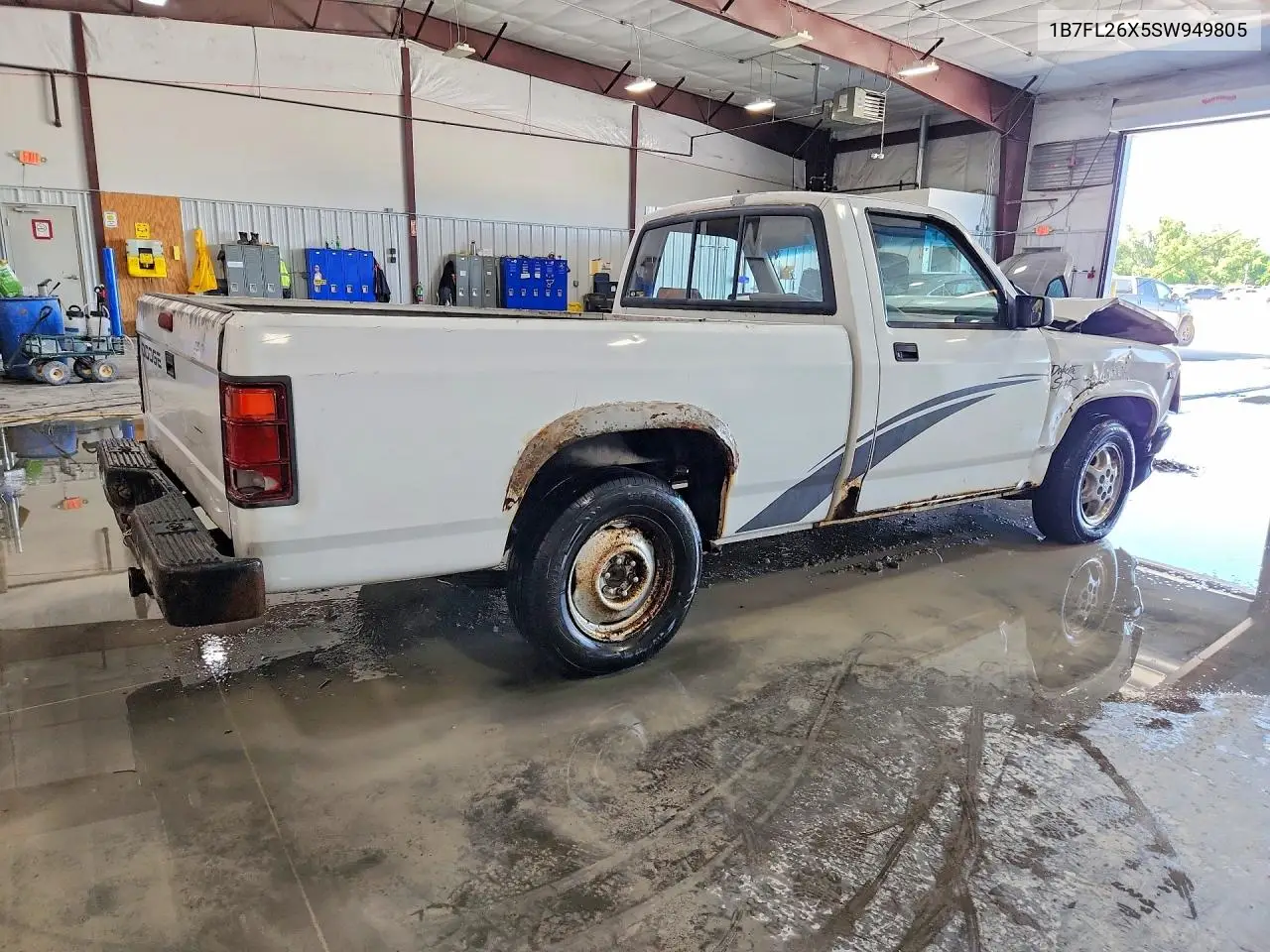 1995 Dodge Dakota VIN: 1B7FL26X5SW949805 Lot: 55563366