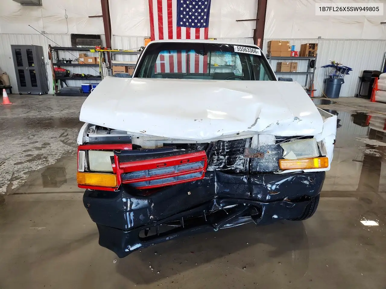 1995 Dodge Dakota VIN: 1B7FL26X5SW949805 Lot: 55563366