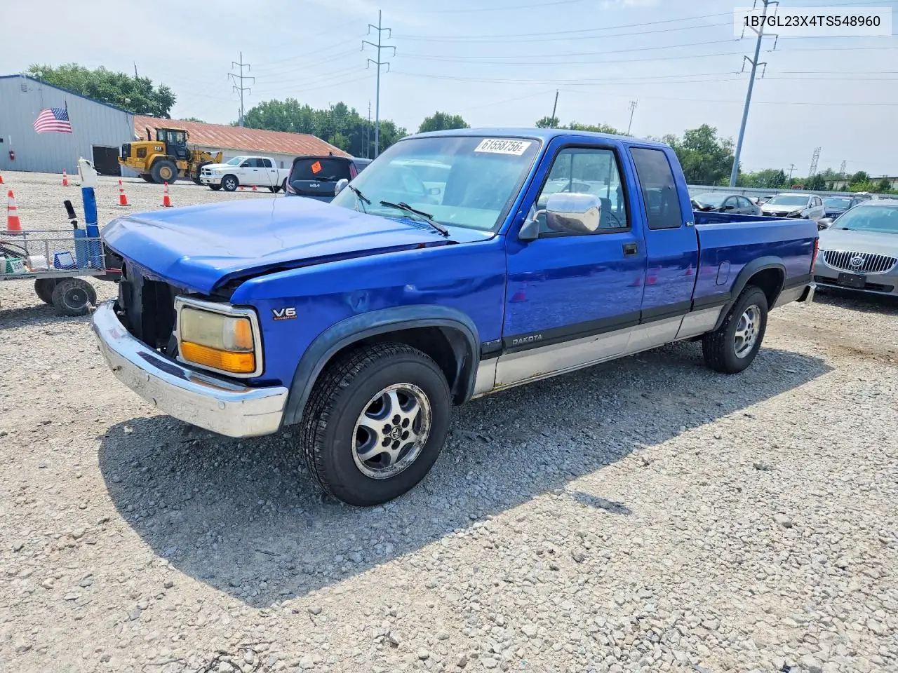 1996 Dodge Dakota VIN: 1B7GL23X4TS548960 Lot: 61558756
