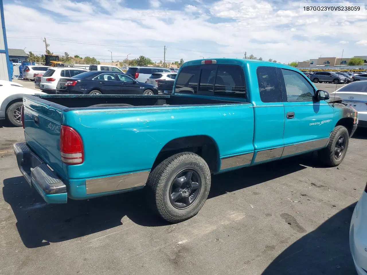 1997 Dodge Dakota VIN: 1B7GG23Y0VS238059 Lot: 57158546
