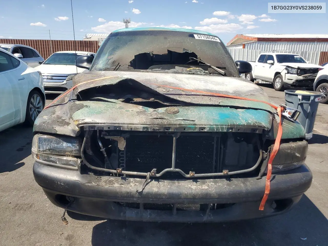 1997 Dodge Dakota VIN: 1B7GG23Y0VS238059 Lot: 57158546