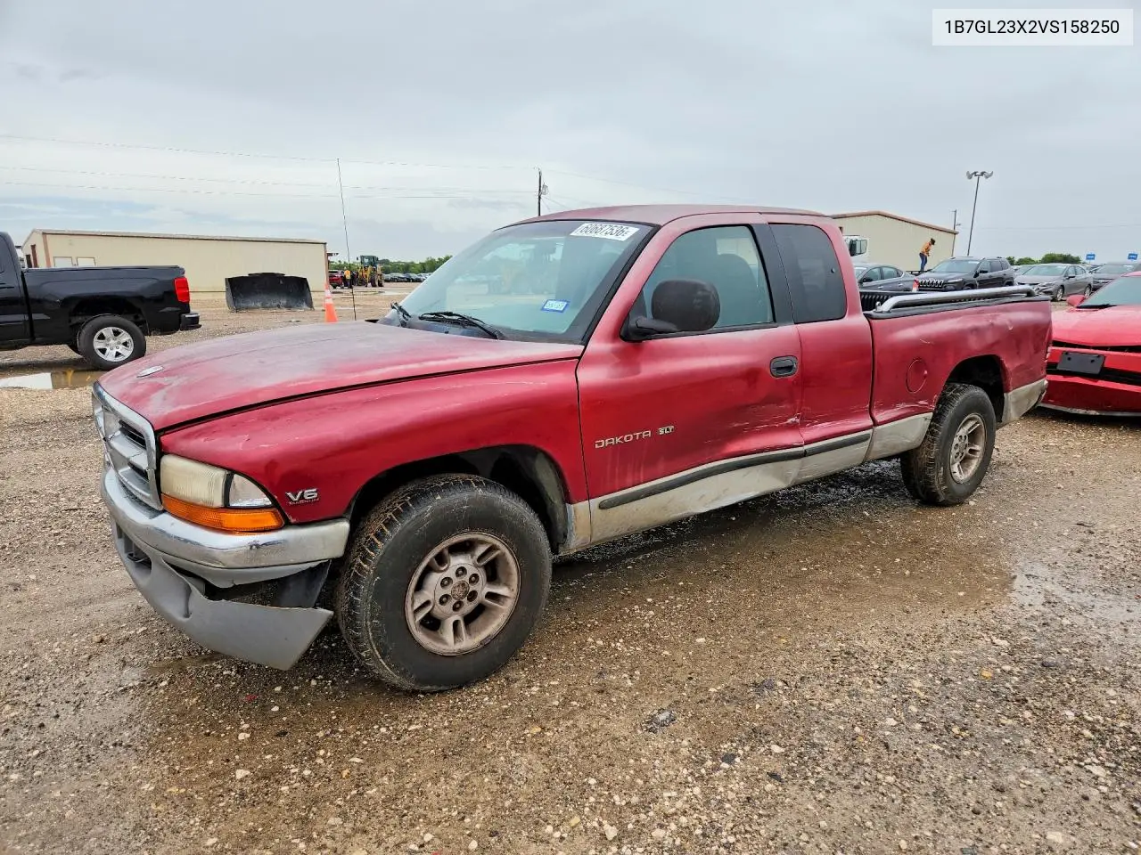 1997 Dodge Dakota VIN: 1B7GL23X2VS158250 Lot: 60687536