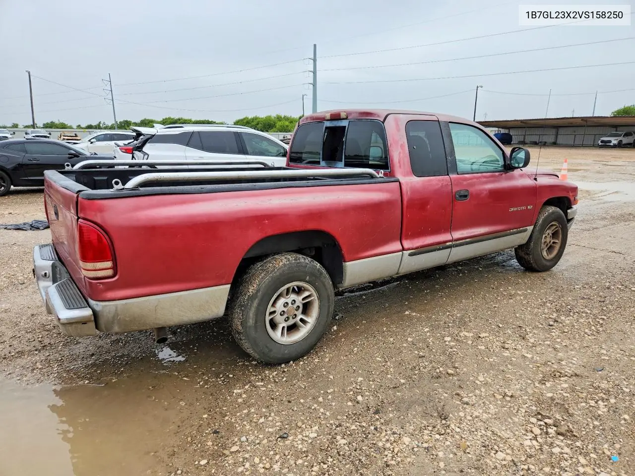 1997 Dodge Dakota VIN: 1B7GL23X2VS158250 Lot: 60687536