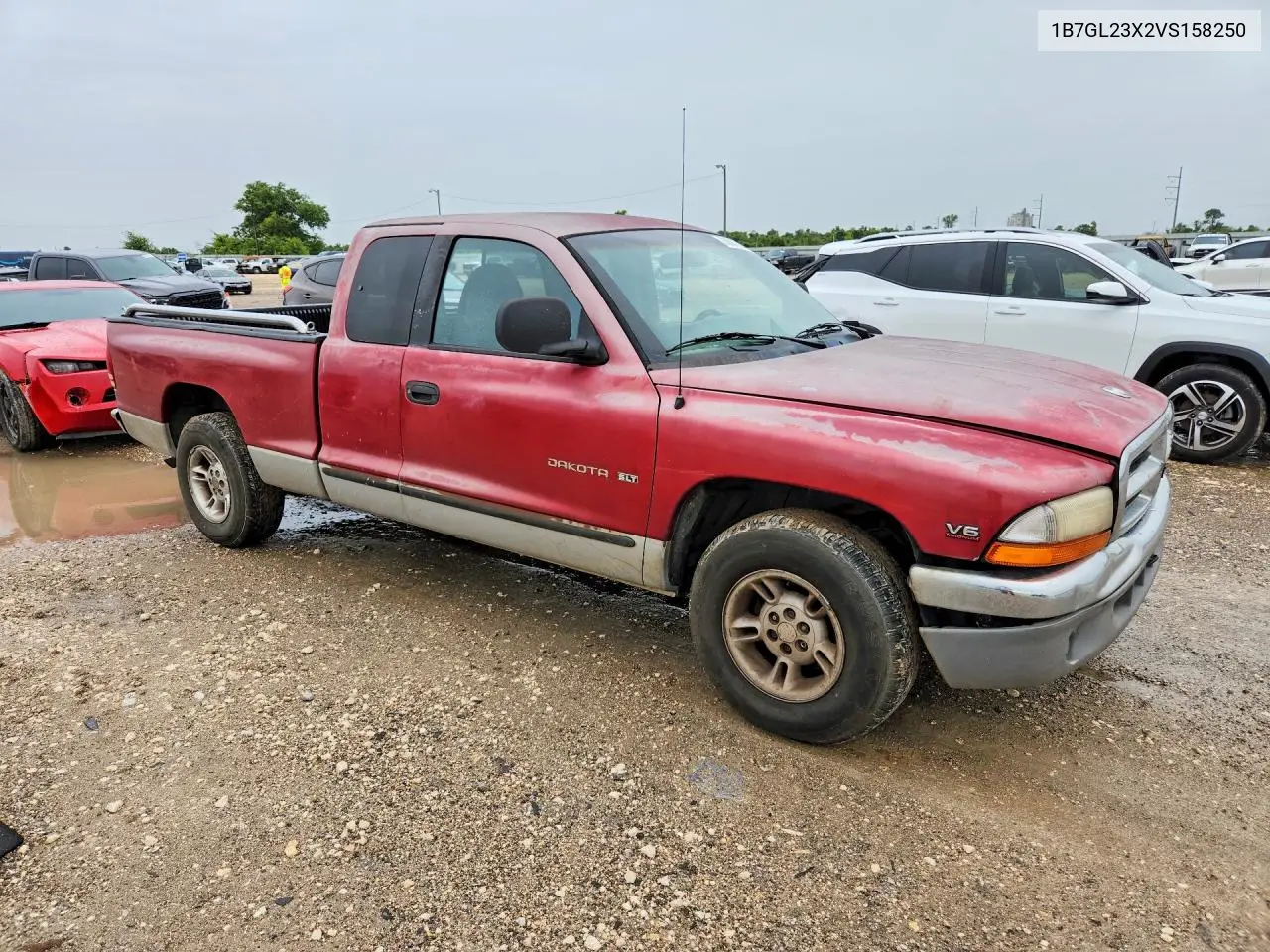 1997 Dodge Dakota VIN: 1B7GL23X2VS158250 Lot: 60687536