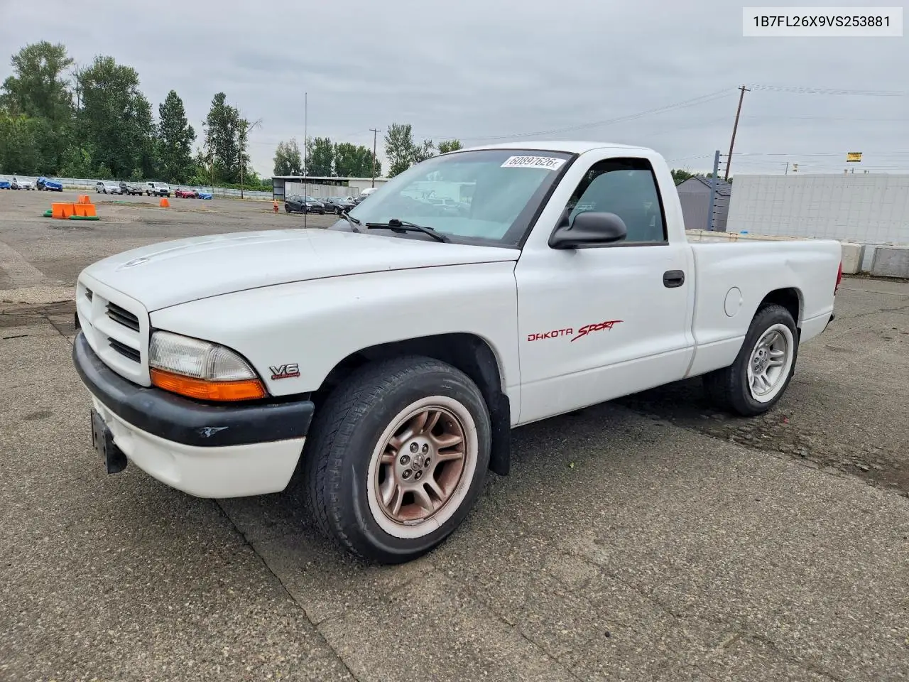 1B7FL26X9VS253881 1997 Dodge Dakota