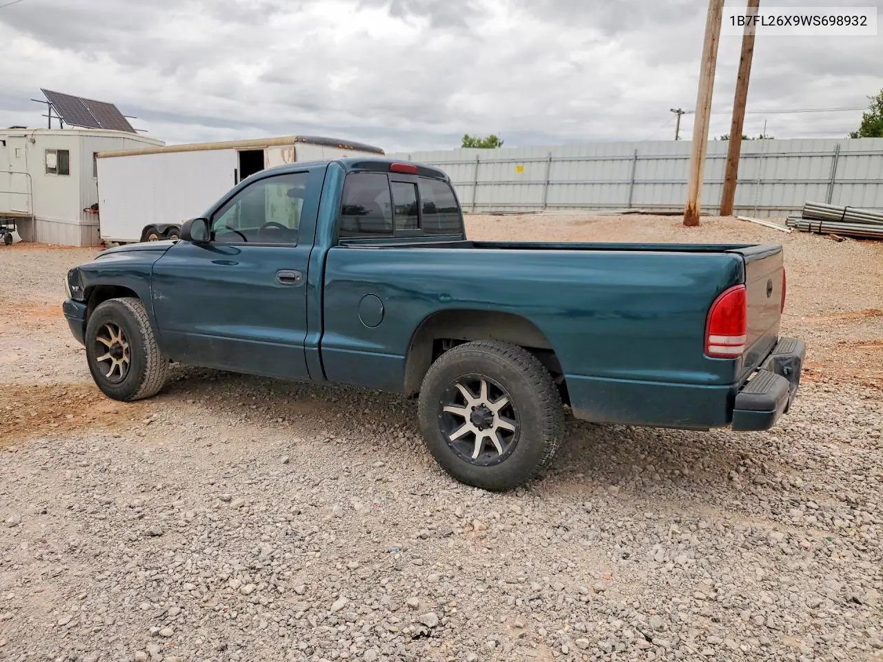 1998 Dodge Dakota VIN: 1B7FL26X9WS698932 Lot: 57930466