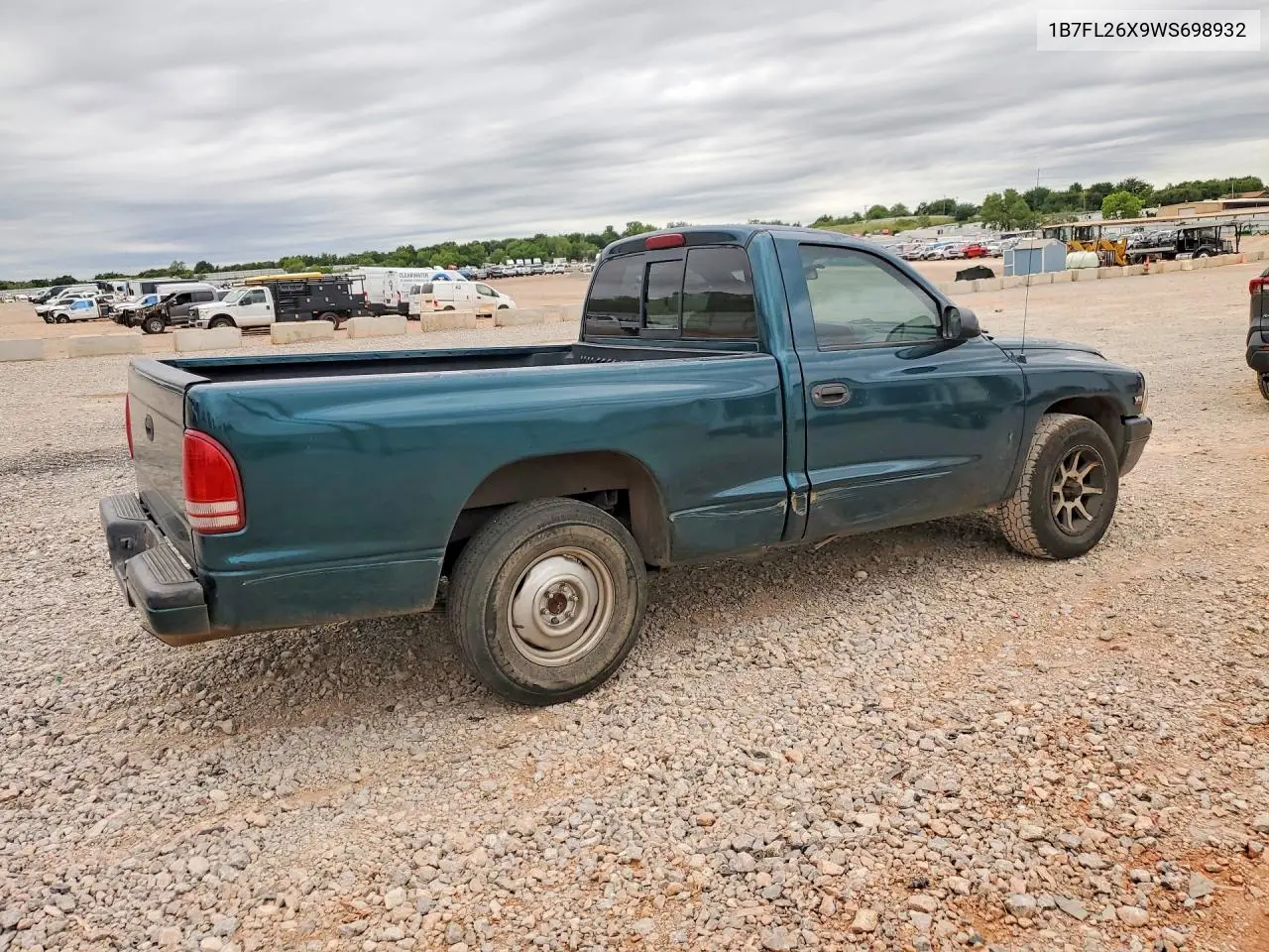 1998 Dodge Dakota VIN: 1B7FL26X9WS698932 Lot: 57930466