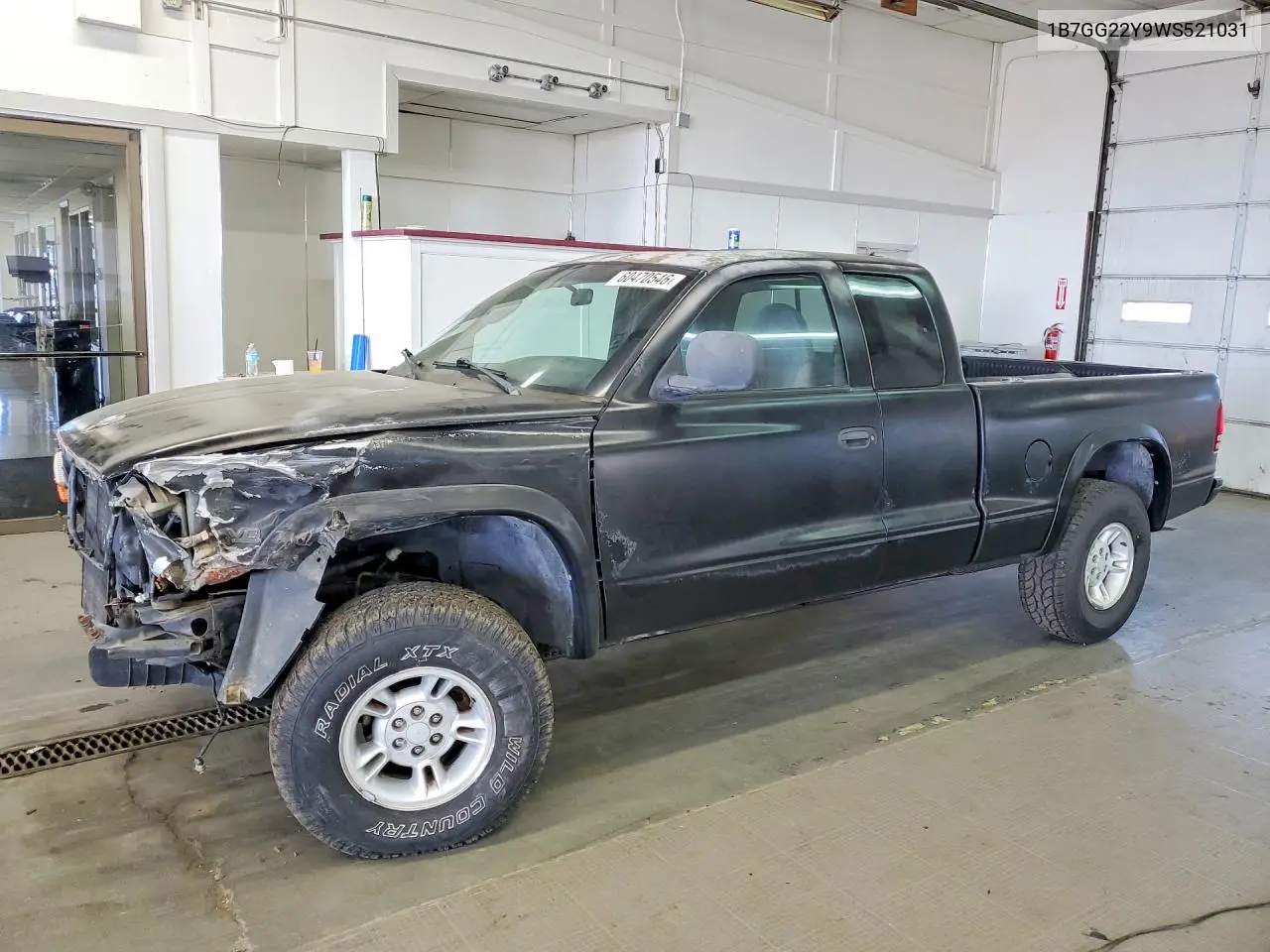 1998 Dodge Dakota VIN: 1B7GG22Y9WS521031 Lot: 60470546