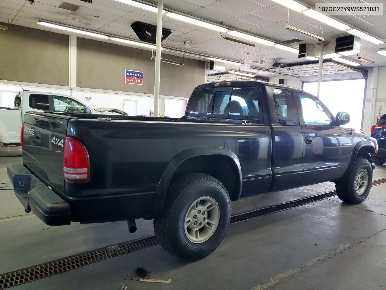 1998 Dodge Dakota VIN: 1B7GG22Y9WS521031 Lot: 60470546