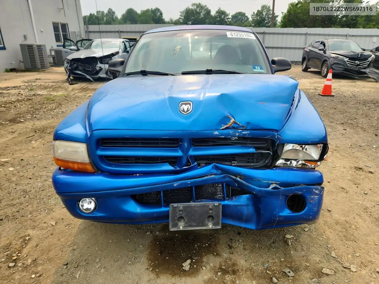 1998 Dodge Dakota VIN: 1B7GL22Z2WS697116 Lot: 61255166