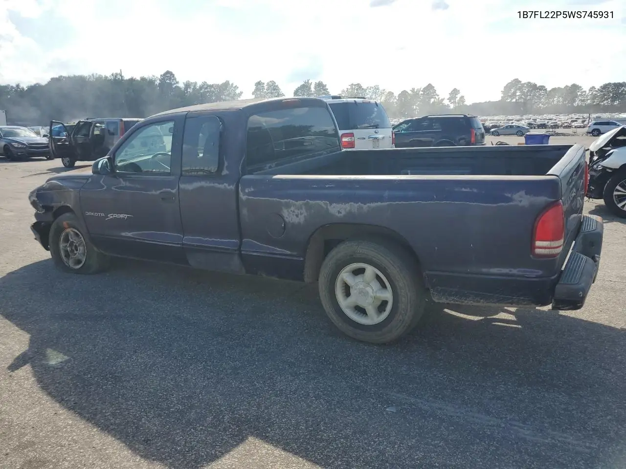 1B7FL22P5WS745931 1998 Dodge Dakota