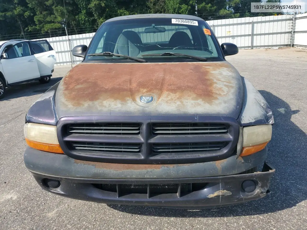 1B7FL22P5WS745931 1998 Dodge Dakota
