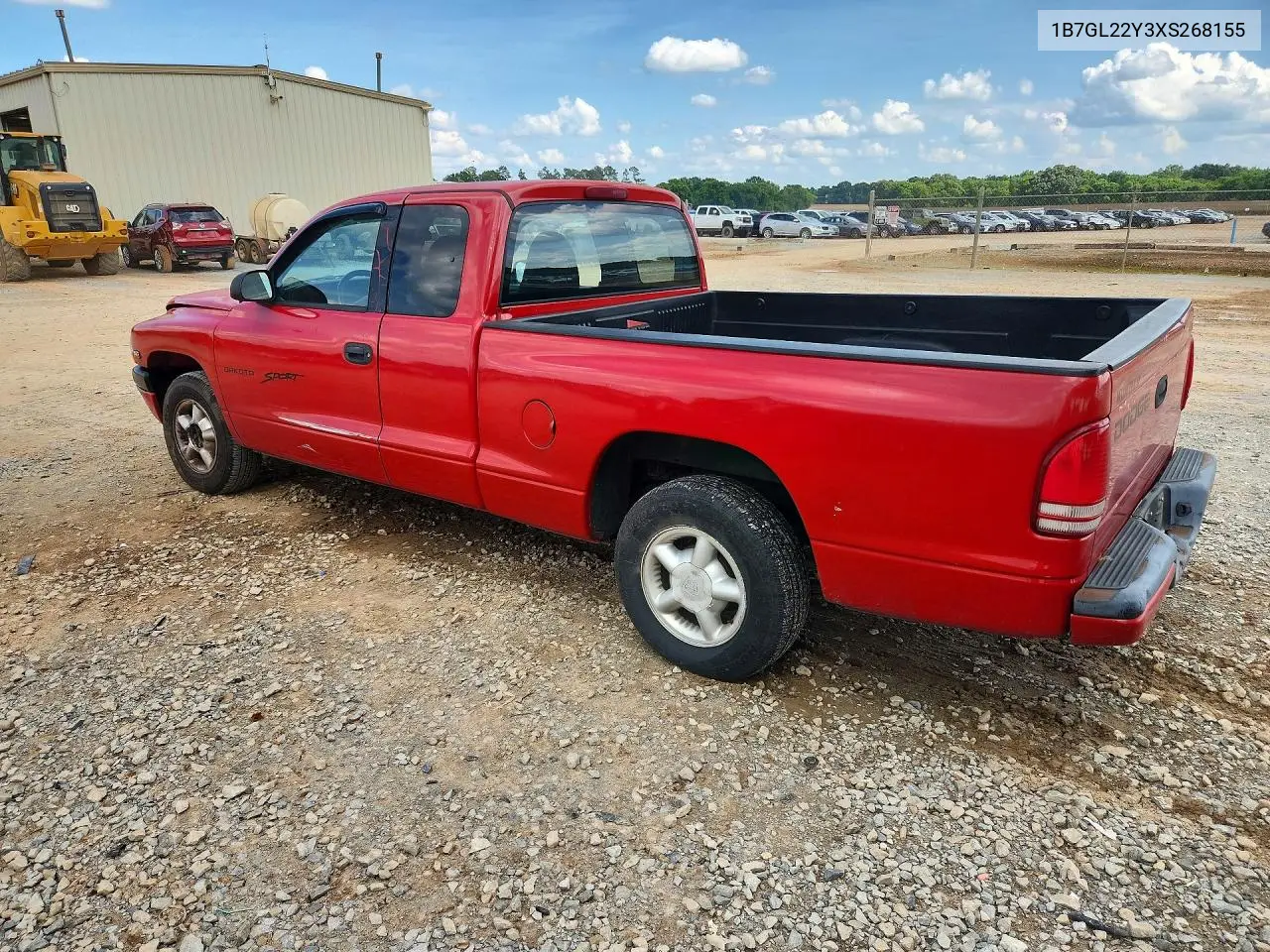 1999 Dodge Dakota VIN: 1B7GL22Y3XS268155 Lot: 56164136