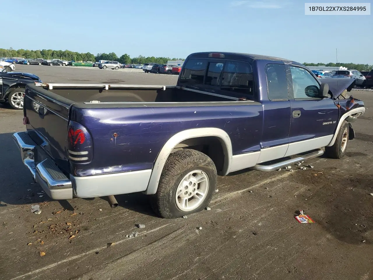 1999 Dodge Dakota Slt VIN: 1B7GL22X7XS284995 Lot: 60411086