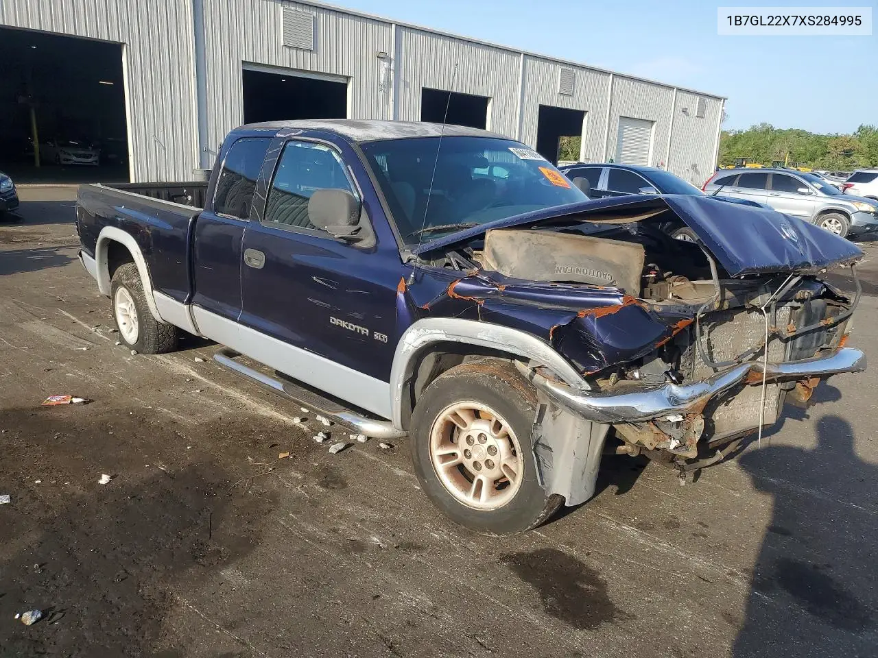 1999 Dodge Dakota Slt VIN: 1B7GL22X7XS284995 Lot: 60411086