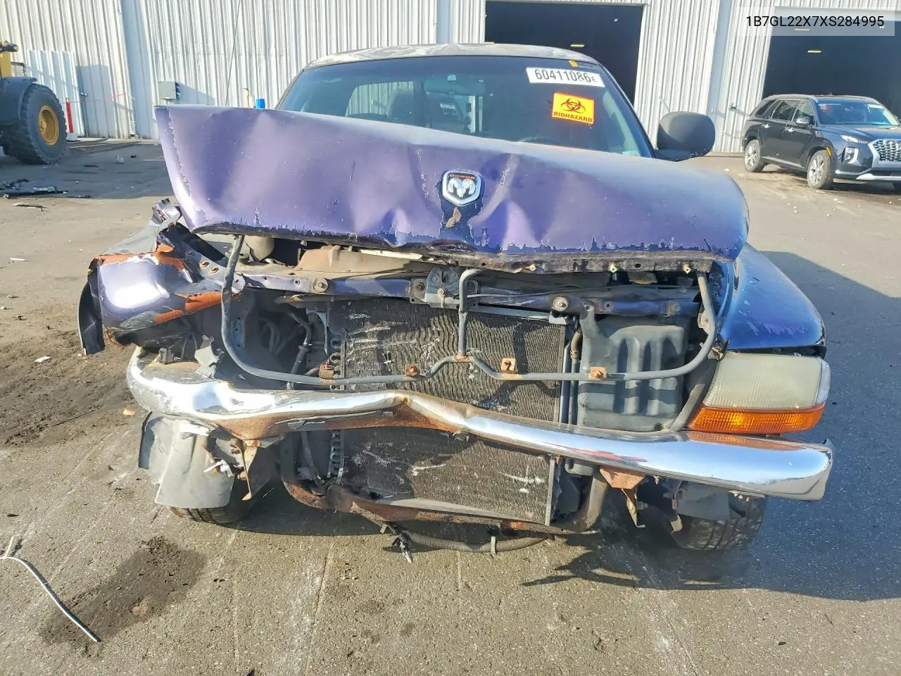 1999 Dodge Dakota Slt VIN: 1B7GL22X7XS284995 Lot: 60411086