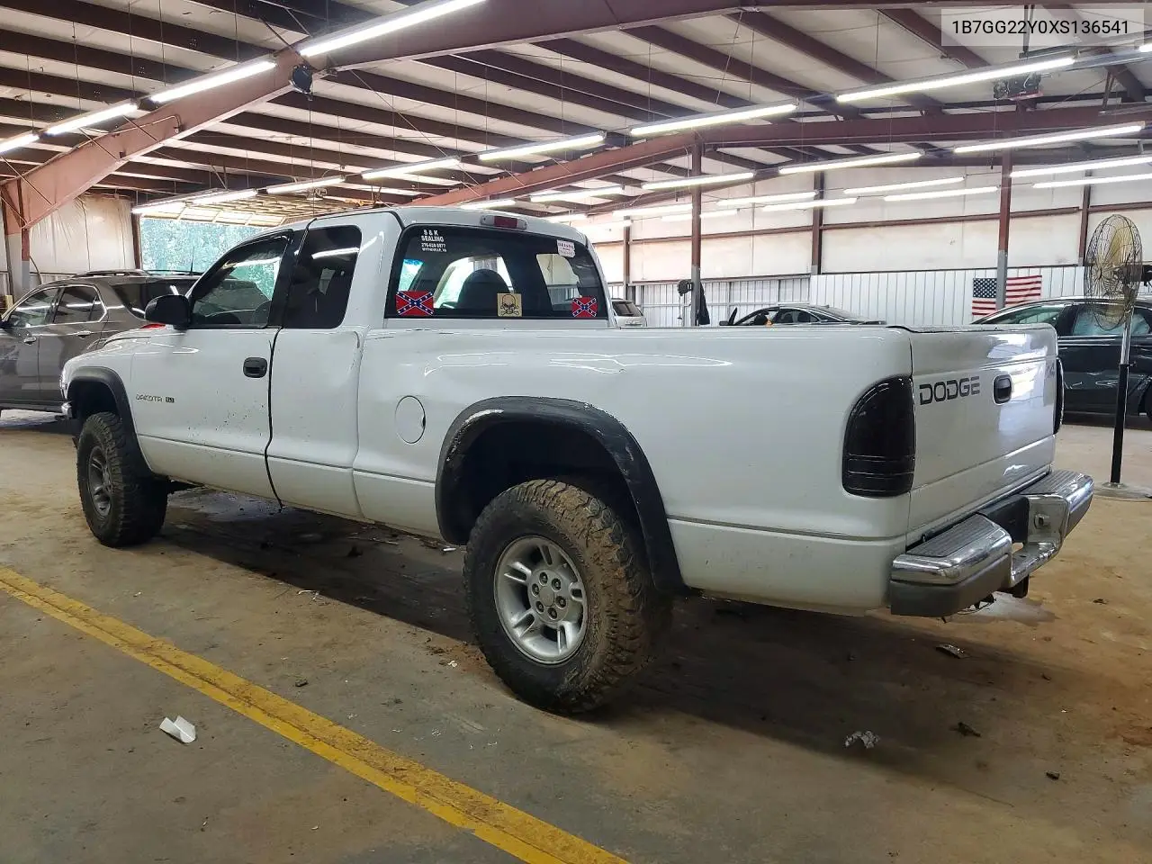 1999 Dodge Dakota VIN: 1B7GG22Y0XS136541 Lot: 60712816