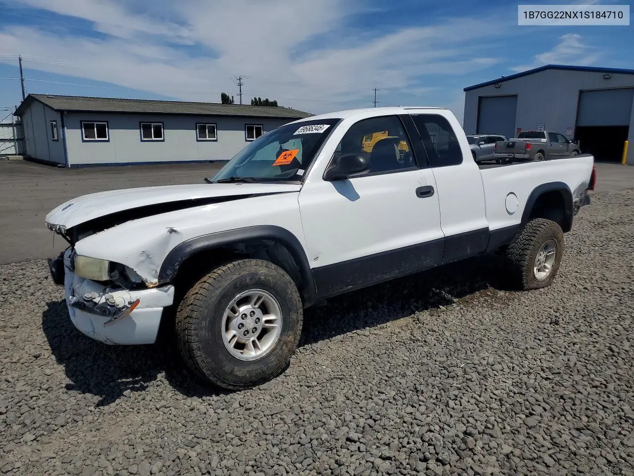 2001 Dodge Dakota VIN: 1B7GG22NX1S184710 Lot: 59686346